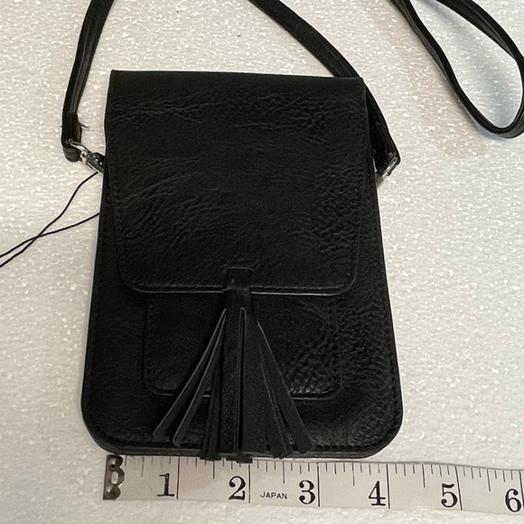 K.Carroll Harper Secure Crossbody & Cell Phone Leather Bag W/Wallet RFID Secure - Picture 12 of 17
